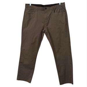 English Laundry 5 Pocket Midway Pant Mens Size 40x29 Walnut Casual Minimalist